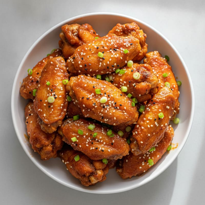 Sweet and Fiery BBQ Chicken Wings