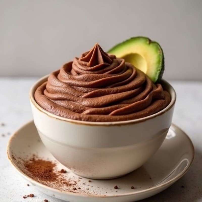 Creamy Chocolate Avocado Mousse