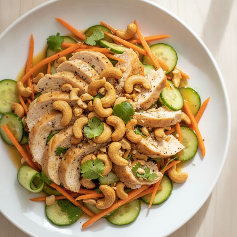 Thai-Inspired Cashew Chicken Salad