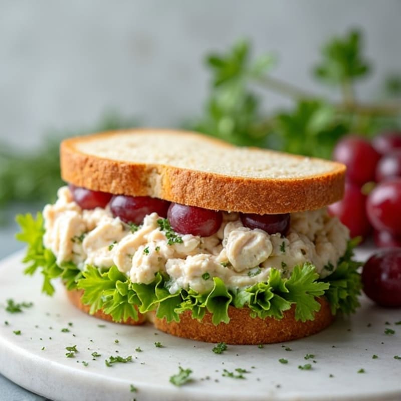 Fresh Herb Chicken Salad Sandwich