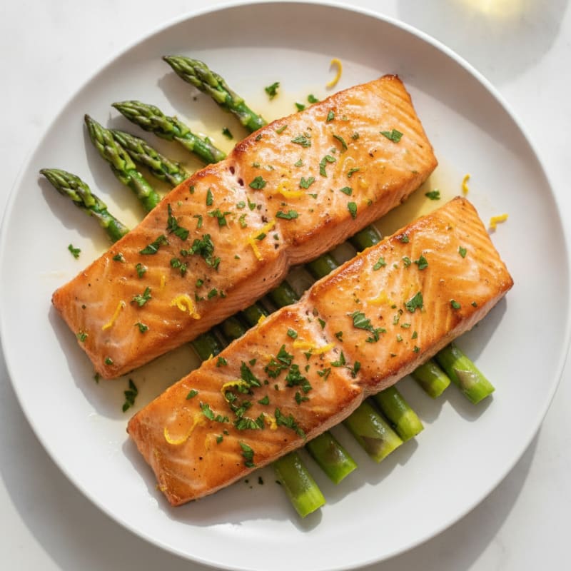 Lemon Herb Grilled Salmon