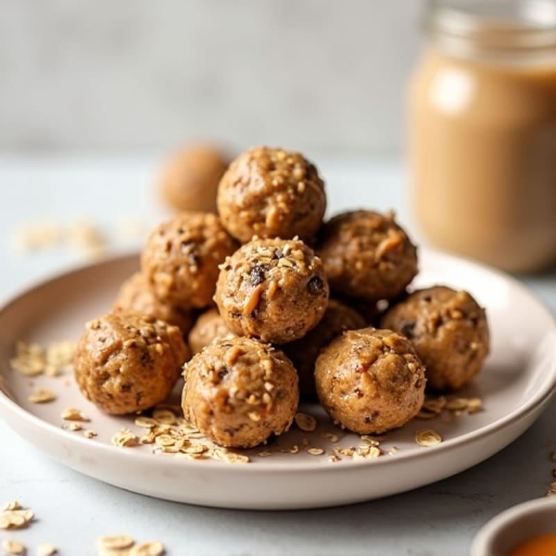 No-Bake Almond Butter Protein Bites