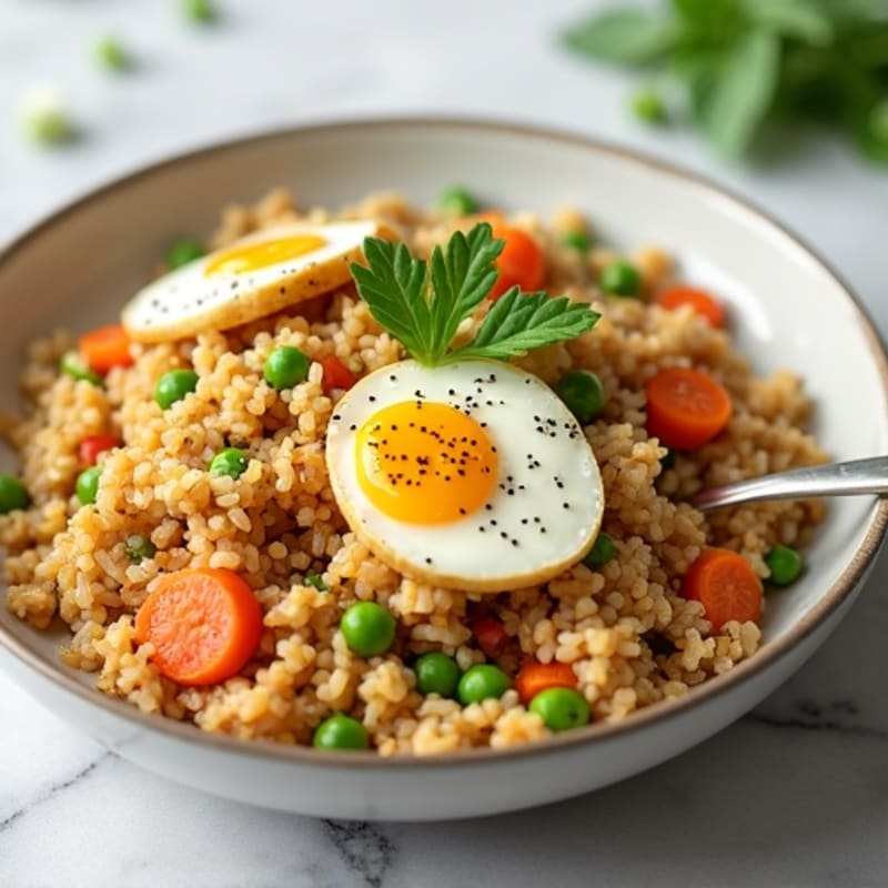 Healthy Chicken Cauliflower Fried Rice