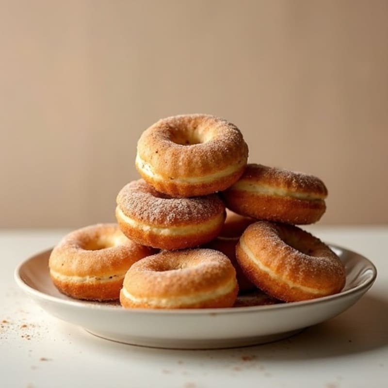Baked Protein Cinnamon-Vanilla Donuts