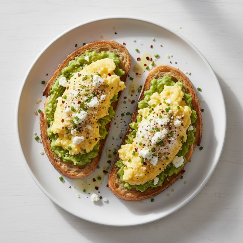 Sourdough Egg Toast with Avocado