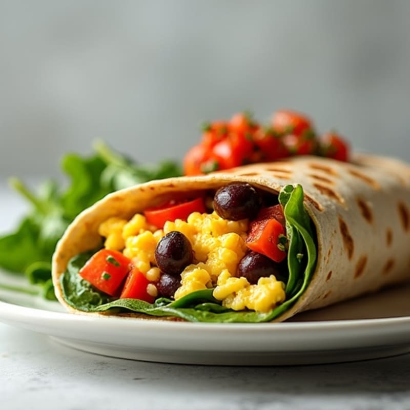 Loaded Protein Breakfast Burrito