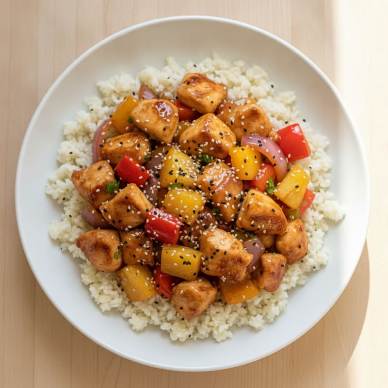 Sweet and Sour Chicken Stir-Fry