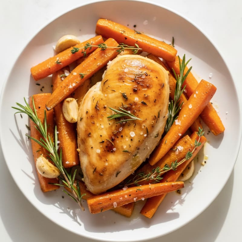 Herb-Roasted Chicken with Root Vegetables