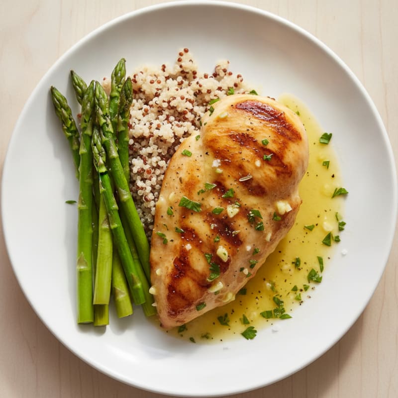 Pan-Seared Chicken with Lemon-Herb Sauce