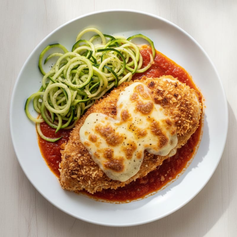 Baked Chicken Parmesan with Marinara
