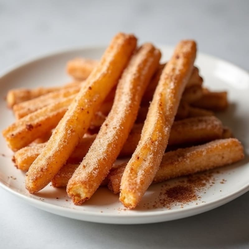 Baked Cinnamon-Almond Churro Sticks