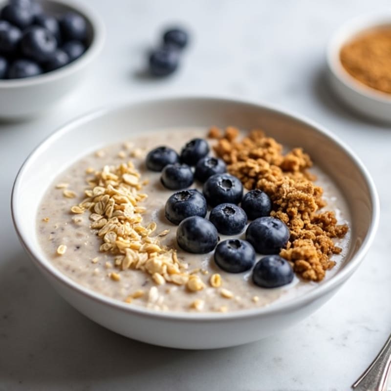 Creamy High Protein Overnight Oats