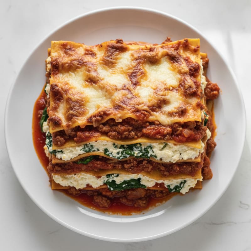 Classic Beef and Ricotta Lasagna