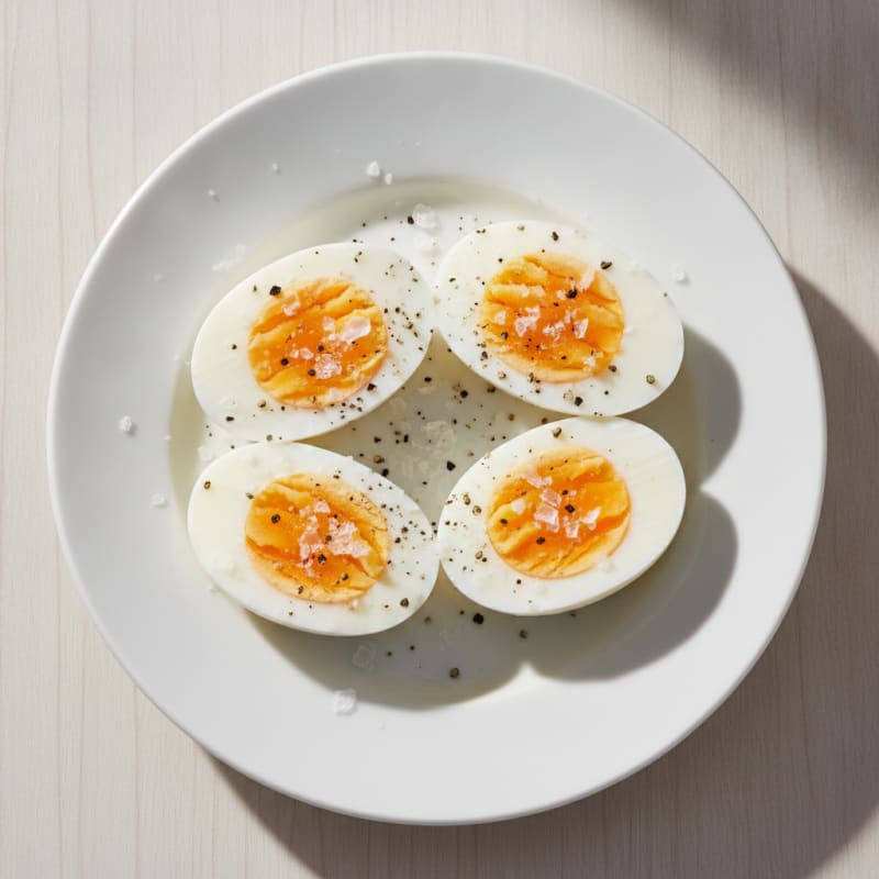 Classic Hard-Boiled Eggs with Sea Salt