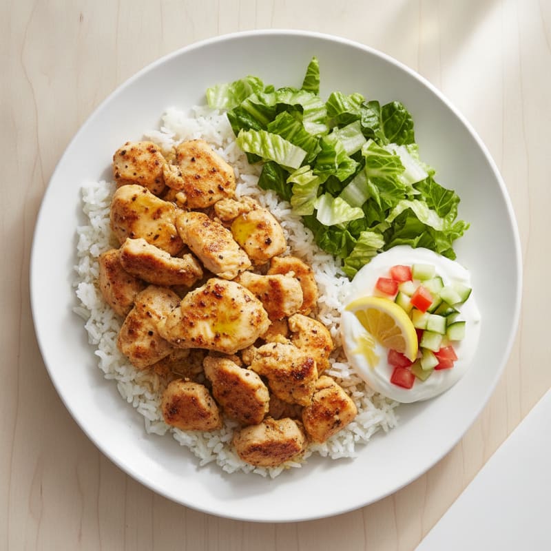 Chicken Shawarma Rice Bowl