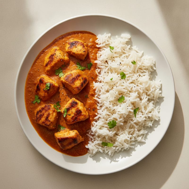 Chicken Tikka Masala with Basmati Rice