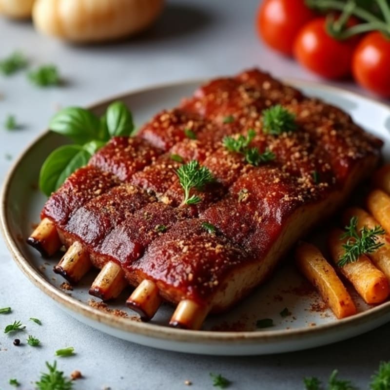 Sweet and Smoky Dry-Rubbed Baby Back Ribs