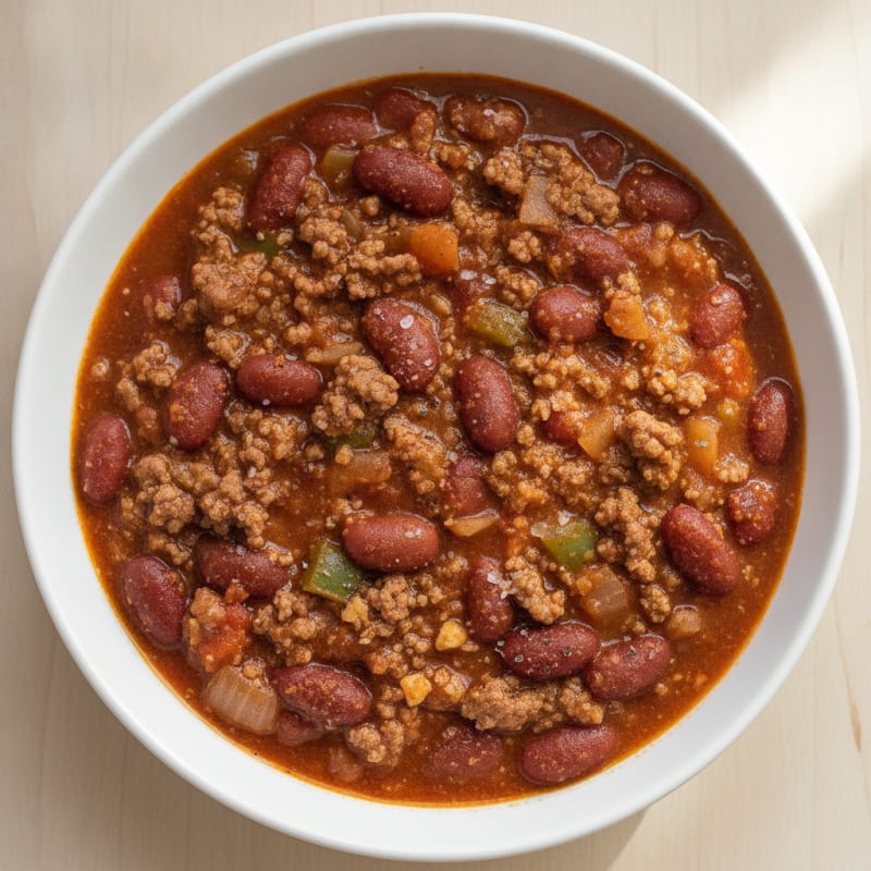 Slow Cooker Beef Chili