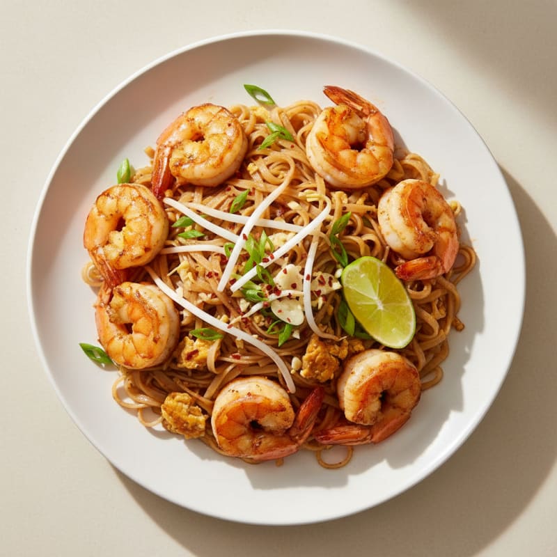 Shrimp Pad Thai Noodles