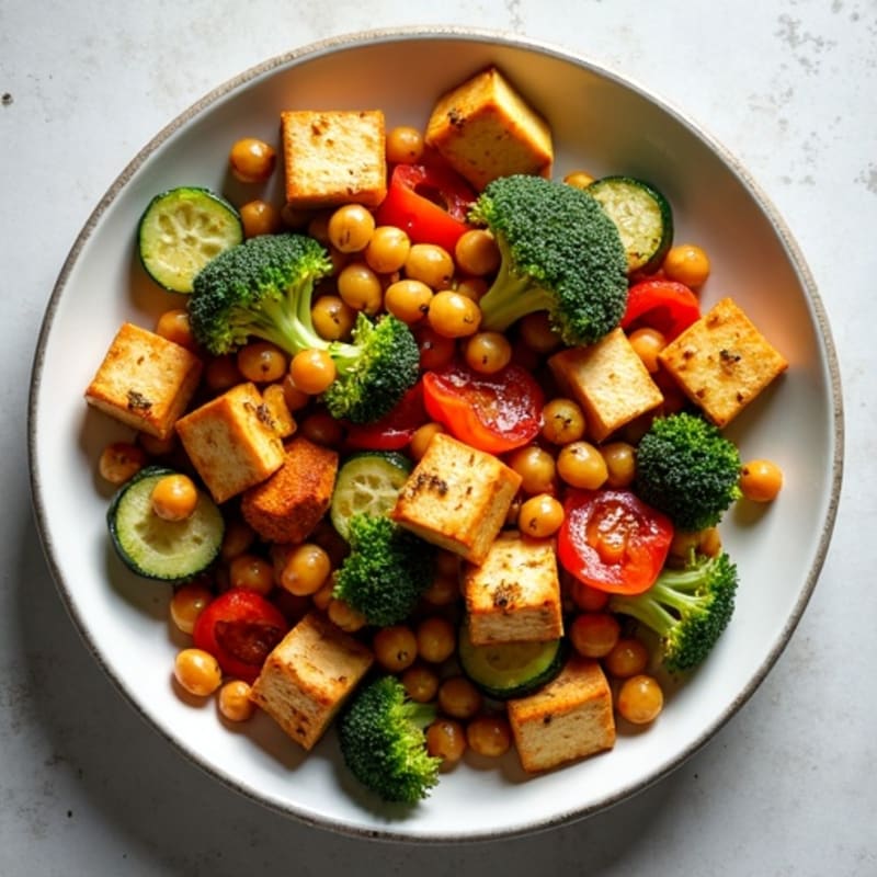 Crispy Roasted Vegetables with Garlic and Herbs