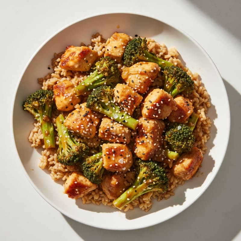 Teriyaki Chicken and Broccoli Stir-Fry