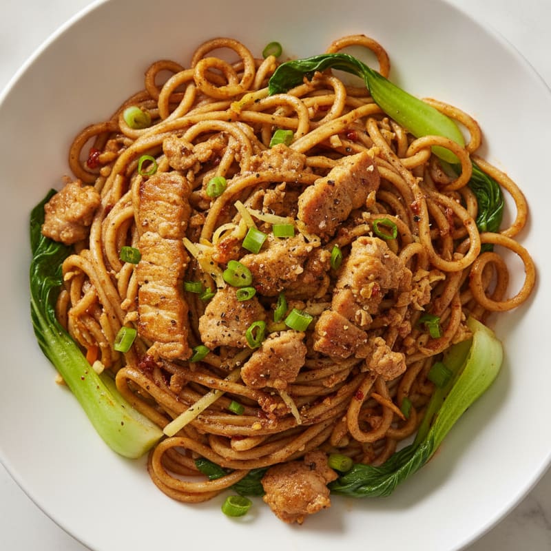 Sichuan Pork Dan Dan Noodles