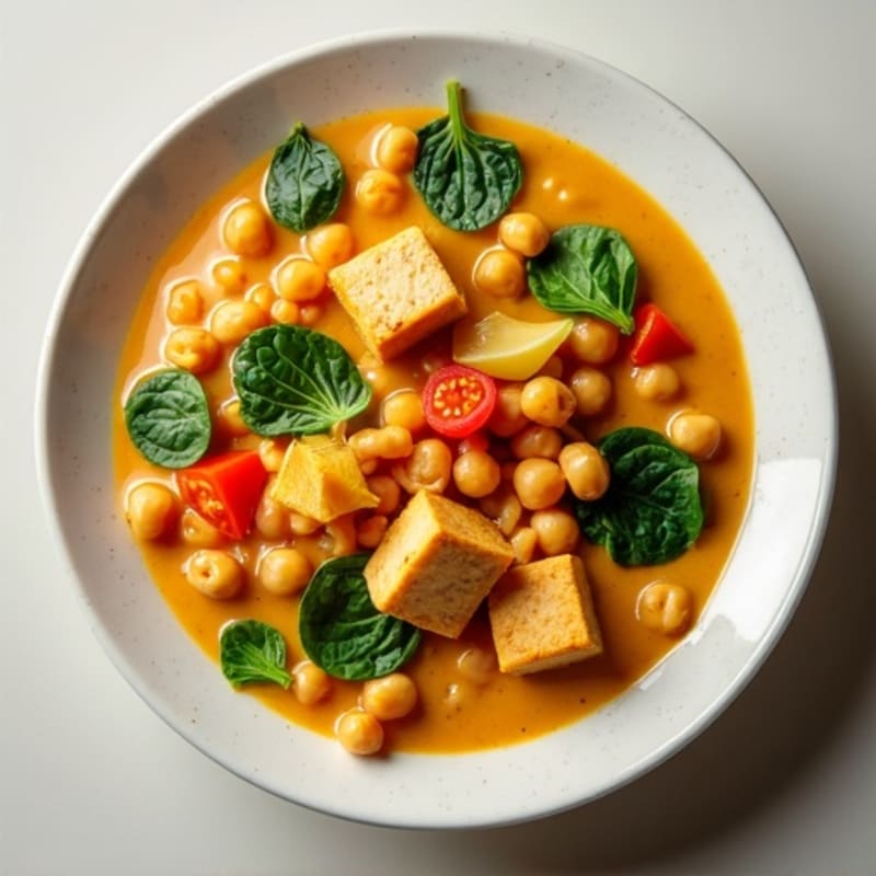 Creamy Coconut Chickpea Curry Stew