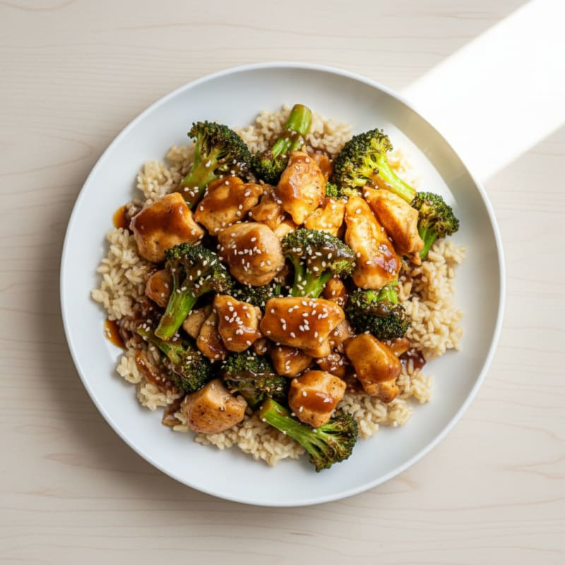 Teriyaki Chicken and Broccoli Stir-Fry