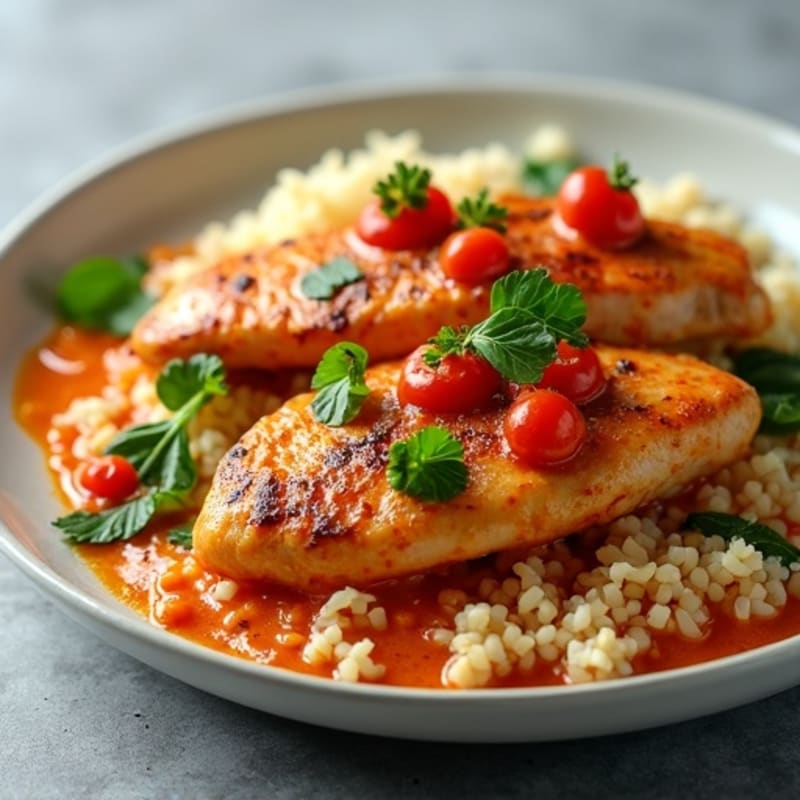 Creamy Spiced Tomato Chicken