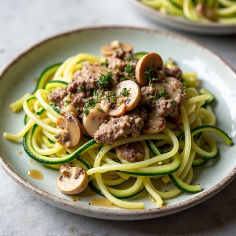 Lean Beef and Creamy Mushroom Stroganoff