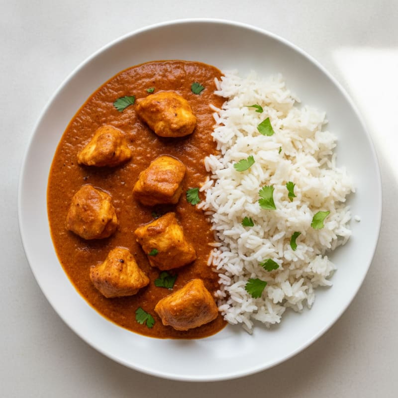 Chicken Tikka Masala with Basmati Rice