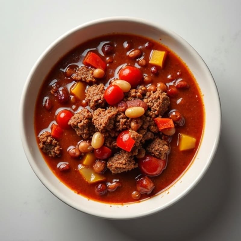 Hearty Slow Cooker Beef Chili