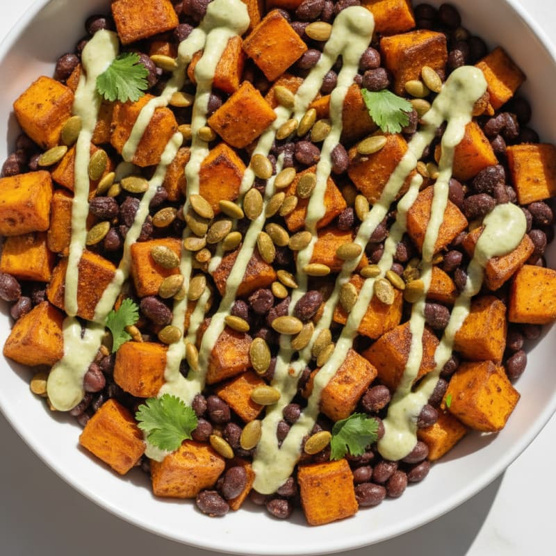 Sweet Potato & Black Bean Power Bowl
