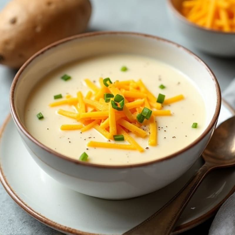 Hearty Creamy Baked Potato Soup