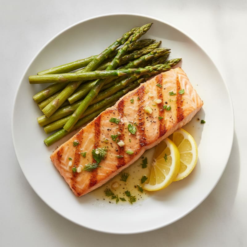 Lemon Herb Grilled Salmon