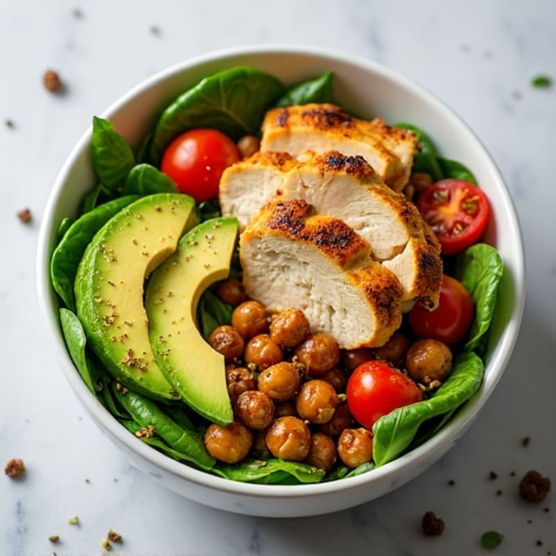 Crisp Avocado Salad Bowl