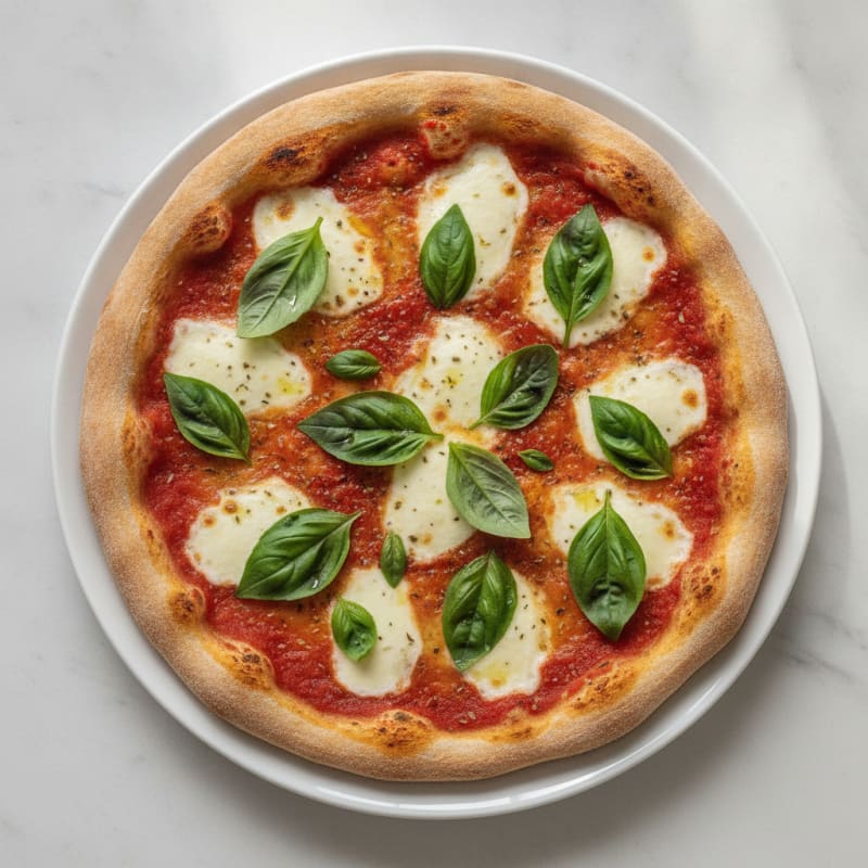 Classic Margherita Pizza with Fresh Basil