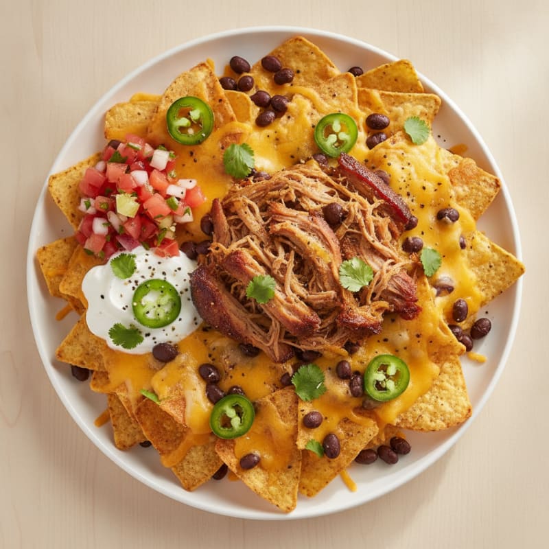 Smoky Pulled Pork Nachos