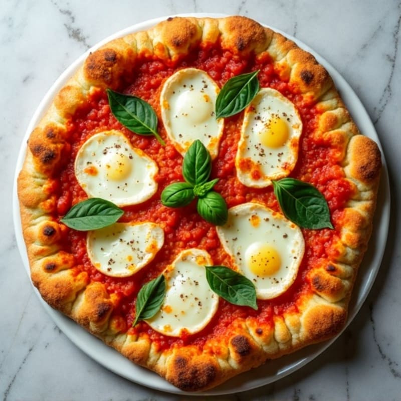 Crispy Cauliflower Crust Margherita Pizza