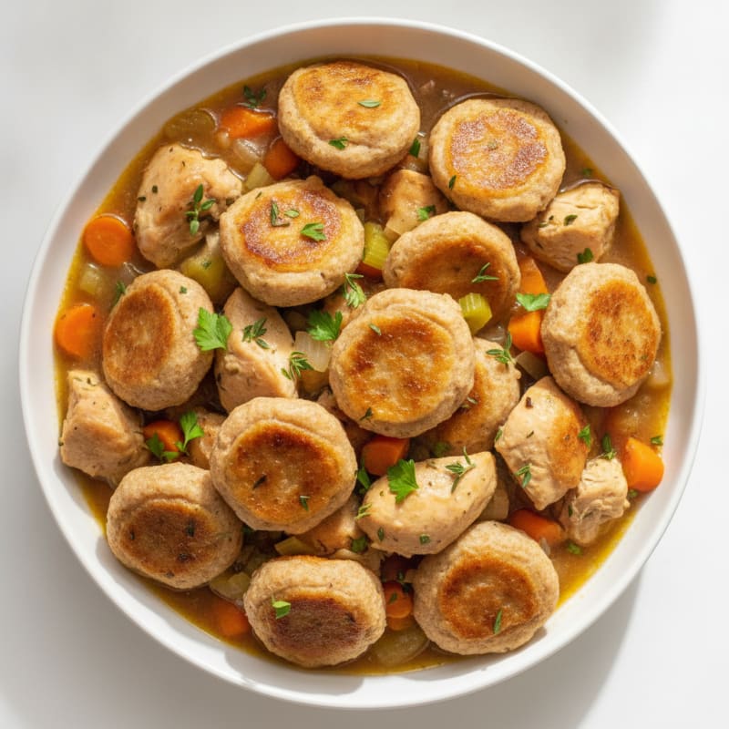 Homestyle Chicken and Herb Dumplings