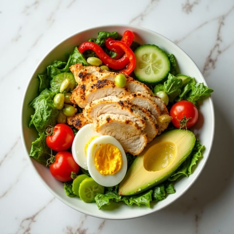 Crisp Avocado Salad Bowl