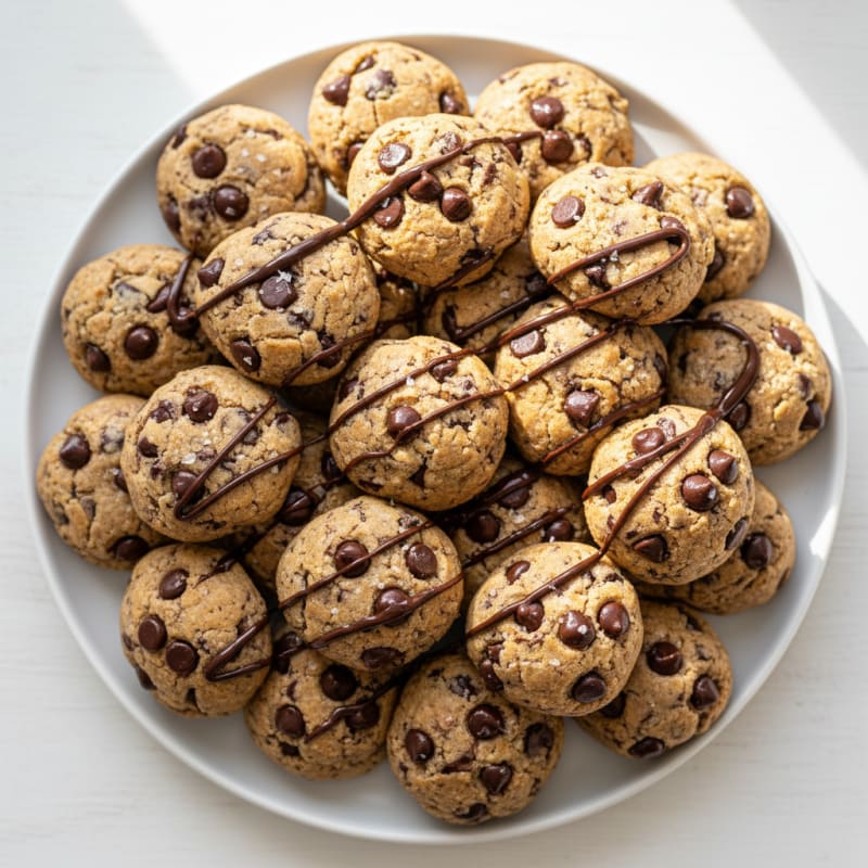 Chewy Chocolate Chip Cookie Dough Bites