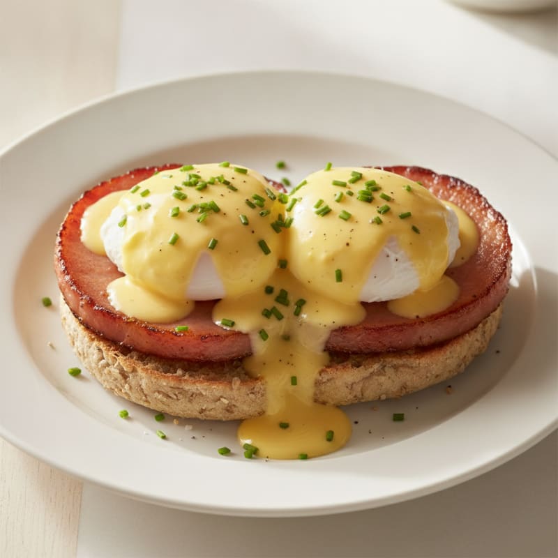 Classic Eggs Benedict with Hollandaise