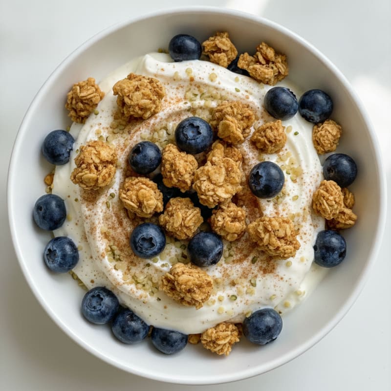 Blueberry Yogurt Granola Parfait