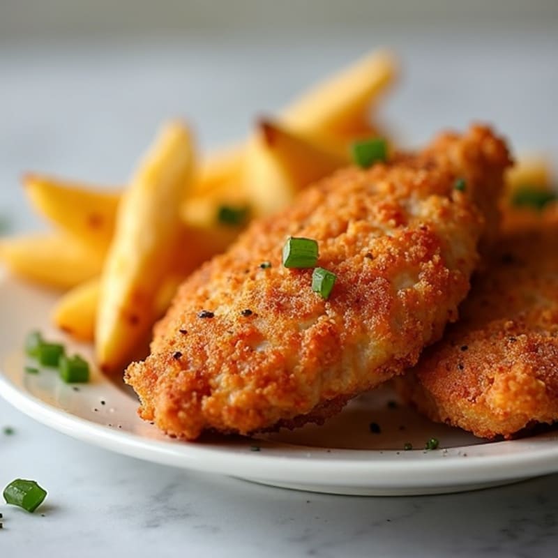 Crispy Air-Fried Buttermilk Chicken