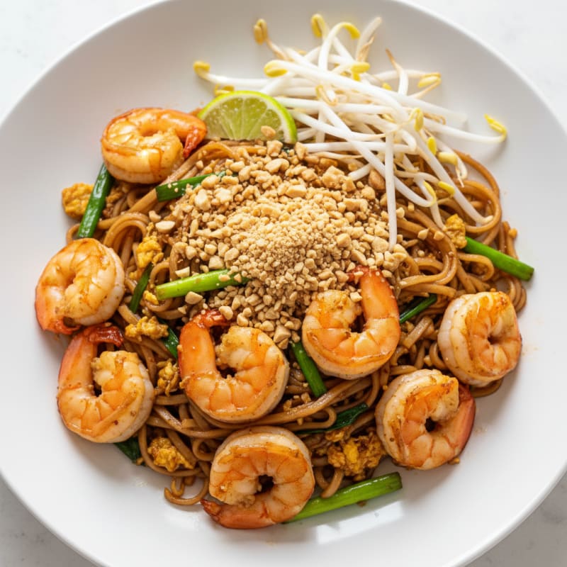 Shrimp Pad Thai Noodles