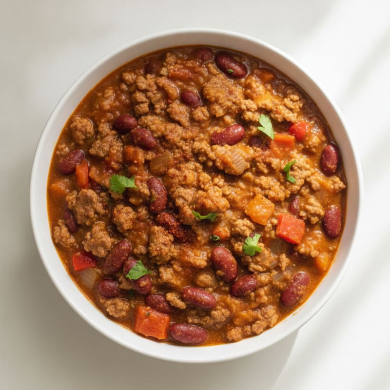 Hearty Pumpkin Beef Chili