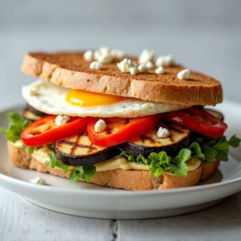 Hearty Grilled Vegetable Sandwich