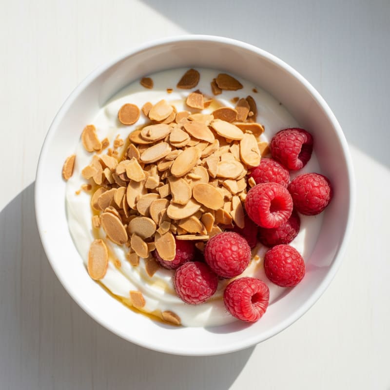 Vanilla Greek Yogurt with Protein Crunch