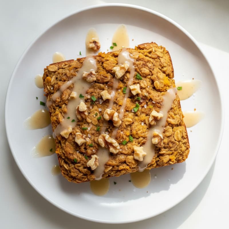 Pumpkin Protein Baked Oatmeal
